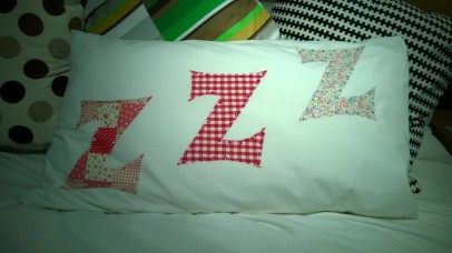ZZZ pillow case