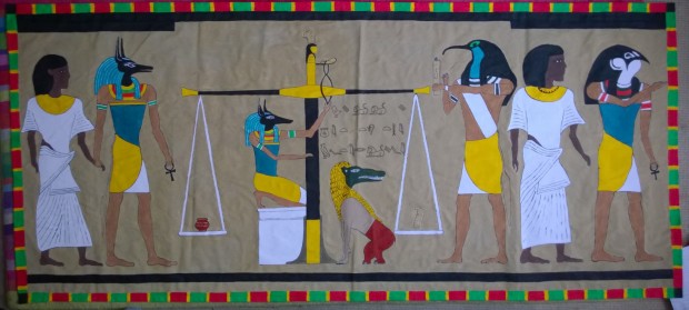 Egyptian Book of the Dead panel