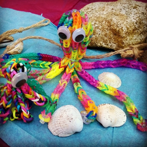 Octopus, made by mini obsesivcreativ.
